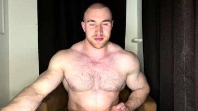 Jock gay muscle hunk jerking off - drtuber.com